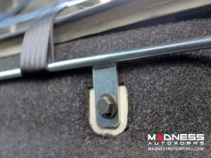 FIAT 500 Rear Harness Bar w/ Net - Black Bar w/ Black Net